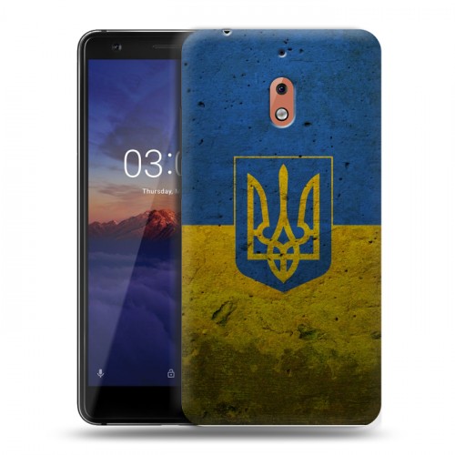 Дизайнерский силиконовый чехол для Nokia 2.1 Флаг Украины