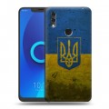 Дизайнерский силиконовый чехол для Alcatel 5V Флаг Украины