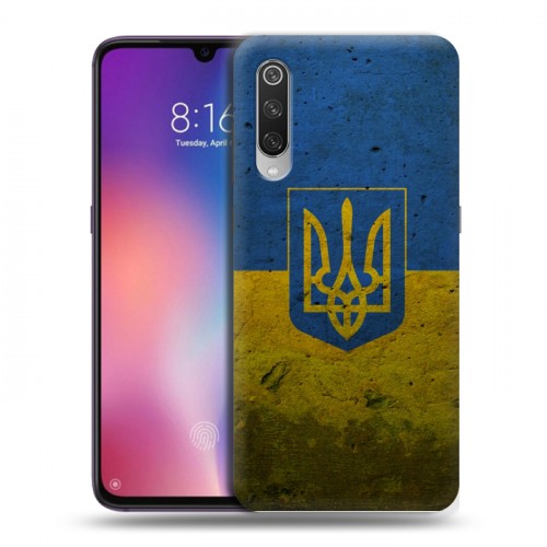 Дизайнерский силиконовый с усиленными углами чехол для Xiaomi Mi9 Флаг Украины