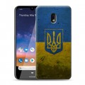 Дизайнерский пластиковый чехол для Nokia 2.2 Флаг Украины