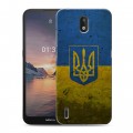 Дизайнерский силиконовый чехол для Nokia 1.3 Флаг Украины