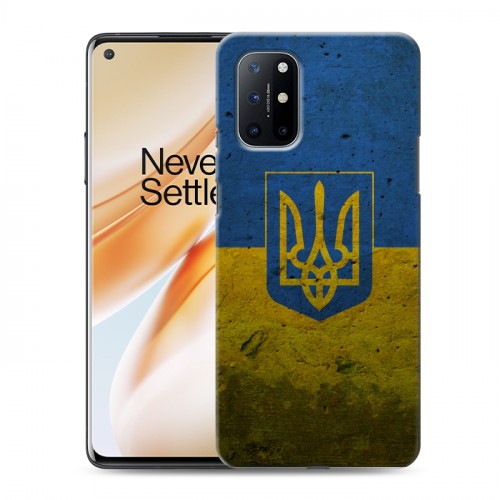 Дизайнерский пластиковый чехол для OnePlus 8T Флаг Украины