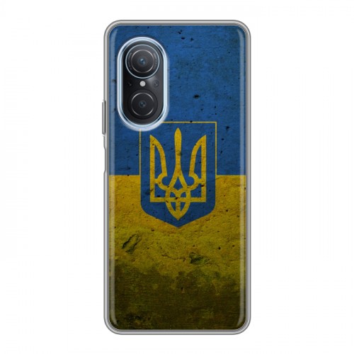 Дизайнерский силиконовый чехол для Huawei Nova 9 SE Флаг Украины