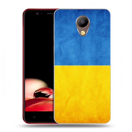 Дизайнерский пластиковый чехол для Elephone P8 Флаг Украины