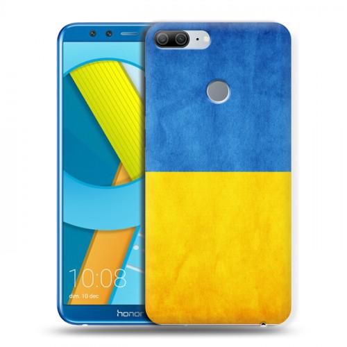 Дизайнерский пластиковый чехол для Huawei Honor 9 Lite Флаг Украины