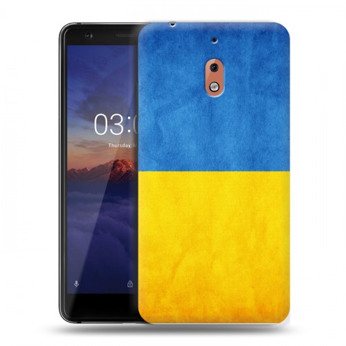 Дизайнерский силиконовый чехол для Nokia 2.1 Флаг Украины