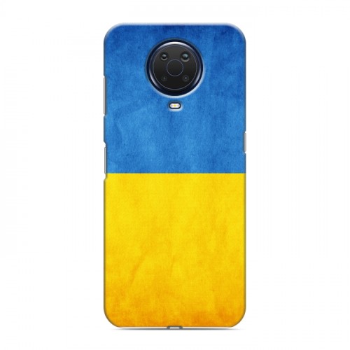 Дизайнерский силиконовый чехол для Nokia G20 Флаг Украины