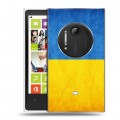 Дизайнерский силиконовый чехол для Nokia Lumia 1020 Флаг Украины