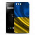 Дизайнерский силиконовый чехол для Doogee X5 Флаг Украины