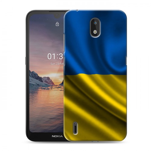 Дизайнерский силиконовый чехол для Nokia 1.3 Флаг Украины