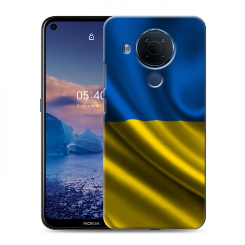 Дизайнерский силиконовый чехол для Nokia 5.4 Флаг Украины