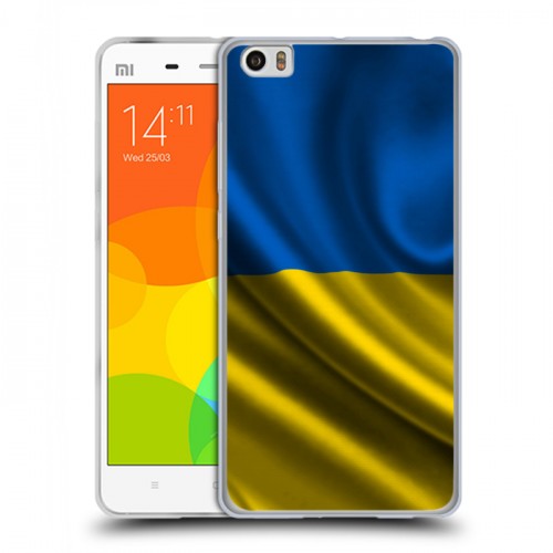 Дизайнерский пластиковый чехол для Xiaomi Mi Note Флаг Украины