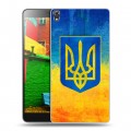 Дизайнерский силиконовый чехол для Lenovo Phab Флаг Украины
