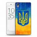 Дизайнерский пластиковый чехол для Sony Xperia X Performance Флаг Украины