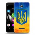 Дизайнерский силиконовый чехол для Micromax Canvas Spark 3 Q385 Флаг Украины