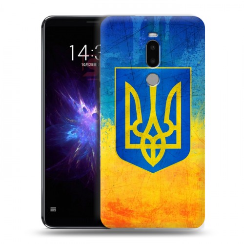 Дизайнерский пластиковый чехол для Meizu Note 8 Флаг Украины
