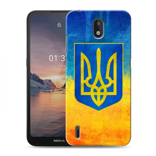 Дизайнерский силиконовый чехол для Nokia 1.3 Флаг Украины