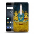 Дизайнерский пластиковый чехол для Nokia 6 (2018) Флаг Украины
