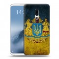 Дизайнерский силиконовый чехол для Meizu 16th Plus Флаг Украины