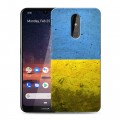 Дизайнерский силиконовый чехол для Nokia 3.2 Флаг Украины