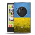 Дизайнерский силиконовый чехол для Nokia Lumia 1020 Флаг Украины