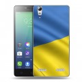 Дизайнерский силиконовый чехол для Lenovo A6010 Флаг Украины