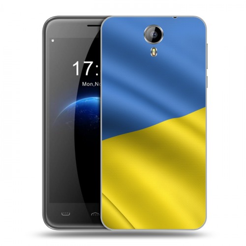 Дизайнерский силиконовый чехол для Homtom HT3 Флаг Украины