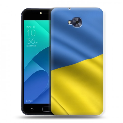 Дизайнерский пластиковый чехол для ASUS ZenFone 4 Selfie Флаг Украины