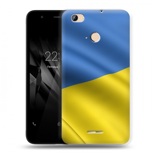 Дизайнерский силиконовый чехол для Micromax Canvas Juice 4 Q465 Флаг Украины
