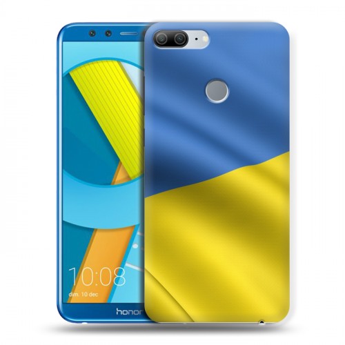 Дизайнерский пластиковый чехол для Huawei Honor 9 Lite Флаг Украины