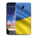 Дизайнерский пластиковый чехол для Nokia 2.2 Флаг Украины