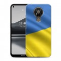 Дизайнерский пластиковый чехол для Nokia 3.4 Флаг Украины