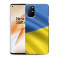 Дизайнерский пластиковый чехол для OnePlus 8T Флаг Украины