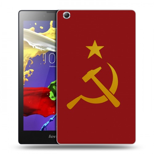 Дизайнерский силиконовый чехол для Lenovo Tab 3 7 Essential Флаг СССР
