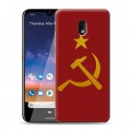 Дизайнерский силиконовый чехол для Nokia 2.2 Флаг СССР