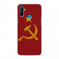 Дизайнерский пластиковый чехол для Realme C3 Флаг СССР