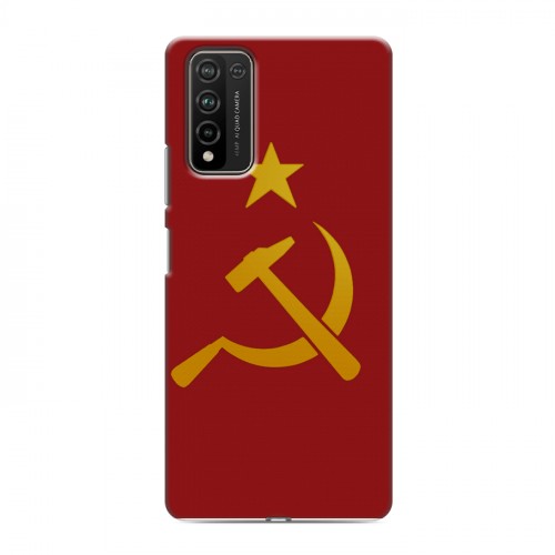 Дизайнерский пластиковый чехол для Huawei Honor 10X Lite Флаг СССР