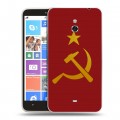 Дизайнерский пластиковый чехол для Nokia Lumia 1320 Флаг СССР