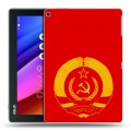 Дизайнерский силиконовый чехол для ASUS ZenPad 10 Флаг СССР