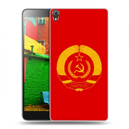 Дизайнерский силиконовый чехол для Lenovo Phab Флаг СССР
