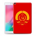 Дизайнерский силиконовый чехол для Samsung Galaxy Tab A 8.0 (2019) Флаг СССР
