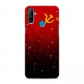 Дизайнерский пластиковый чехол для Realme C3 Флаг СССР