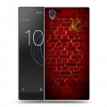 Дизайнерский пластиковый чехол для Sony Xperia L1 Флаг СССР