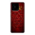 Дизайнерский силиконовый чехол для Xiaomi Poco C55 Флаг СССР