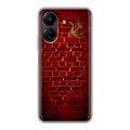 Дизайнерский пластиковый чехол для Xiaomi Poco C65 Флаг СССР