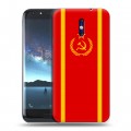 Дизайнерский силиконовый чехол для Doogee BL5000 Флаг СССР