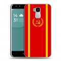 Дизайнерский пластиковый чехол для Doogee Y6 Флаг СССР