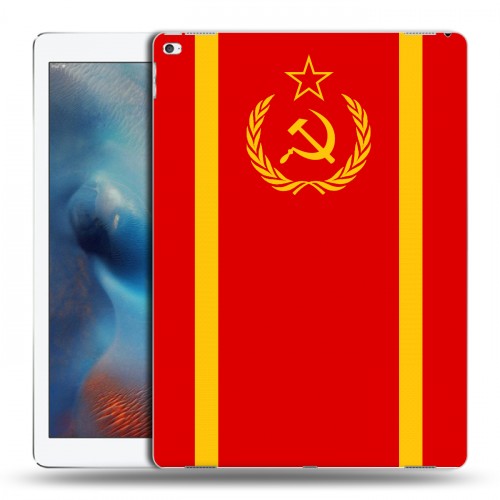 Дизайнерский силиконовый чехол для Ipad Pro Флаг СССР
