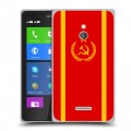 Дизайнерский силиконовый чехол для Nokia XL Флаг СССР