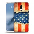 Дизайнерский силиконовый чехол для Meizu 16th Plus Флаг США